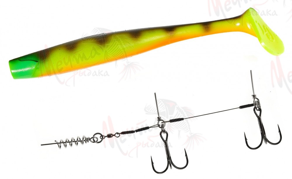 Виброхвост LJ GIANT KUBIRA SWIM SHAD 140434SET #PG30